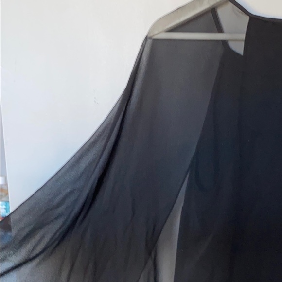 Ralph Lauren Black Sheer Blouse - Picture 4 of 4